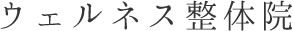 ウェルネス整体院